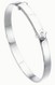  Adjustable silver star baby bangle - children's jewellery  
