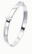  Adjustable silver baby bangle - children's jewellery  