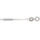  White gold Venetian box chain (fine)  